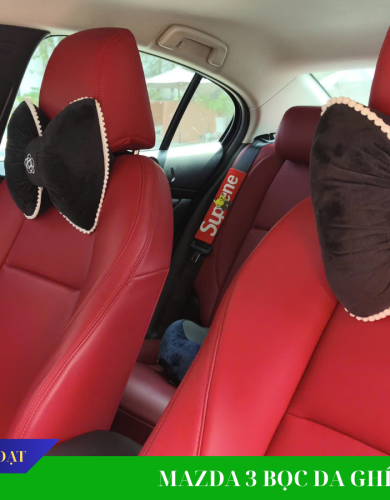 MAZDA 3 BỌC GHẾ DA NAPPA