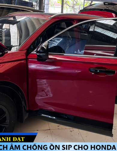 CÁCH ÂM CHỐNG ỒN SIP CHO HONDA CRV