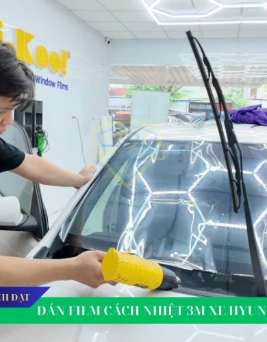 DÁN FILM CÁCH NHIỆT XE  HYUNDAI ACCENT