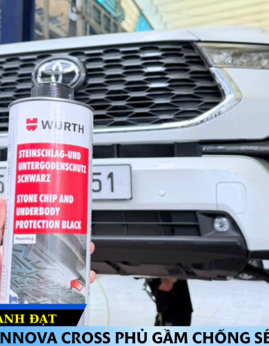 INNOVA CROSS TRẮNG PHỦ GẦM CHỐNG SÉT