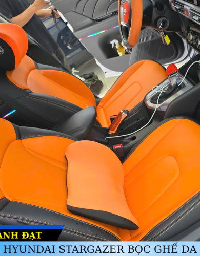 HYUNDAI STARGAZER BỌC GHẾ DA