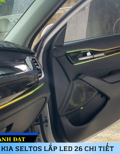 LED NỘI THẤT 26 CHI TIẾT CHO KIA SELTOS