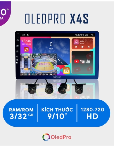Màn Hình Liền Camera 360 OledPro X4S