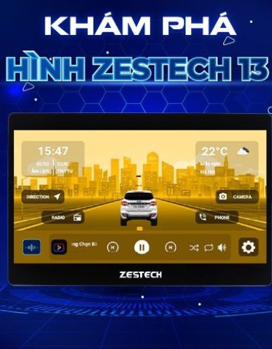 MÀN HÌNH ANDROID ZESTECH 13INCH 2K