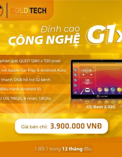 Màn hình DVD Goldtech G1x