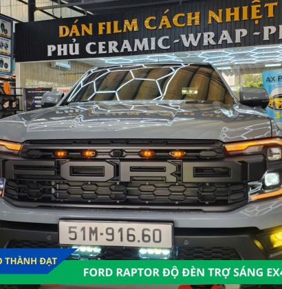 FORD RAPTOR ĐỘ ĐÈN EX4