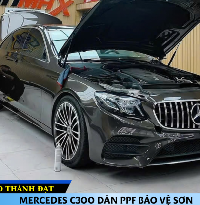 DÁN PPF CHO MERCEDES E300