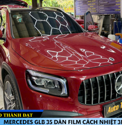 MERCEDES GLB 35 DÁN FILM CÁCH NHIỆT 3M