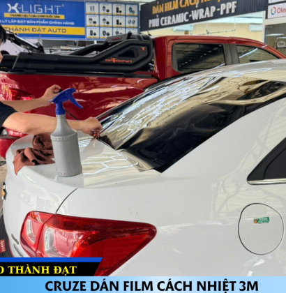 CHEVROLET CRUZE DÁN FILM CÁCH NHIỆT 3M