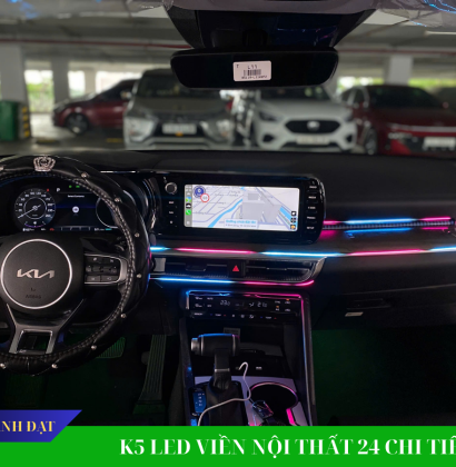 LED NỘI THẤT KIA K5 24 CHI TIẾT