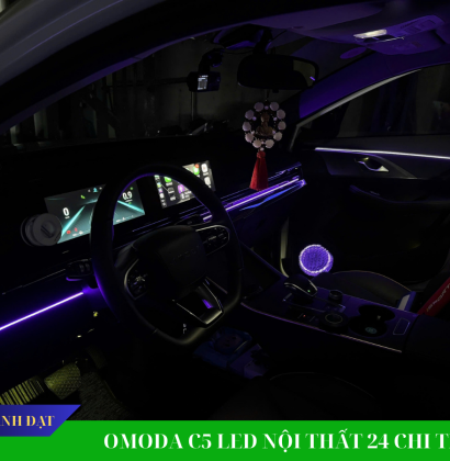 OMODA C5 LẮP LED NỘI THẤT 24 CHI TIẾT