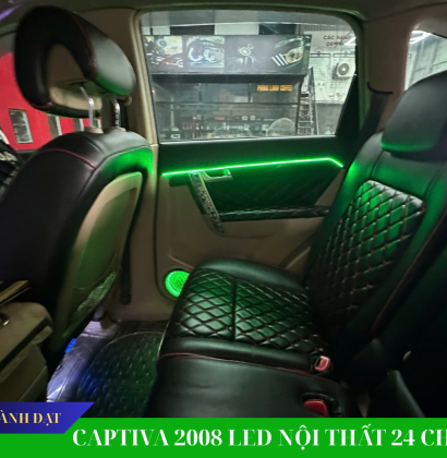 CAPTIVA 2008 LẮP LED NỘI THẤT 24 CHI TIẾT