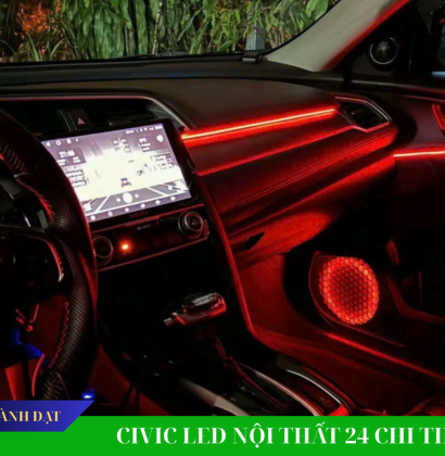 CIVIC LẮP LED NỘI THẤT 24 CHI TIẾT