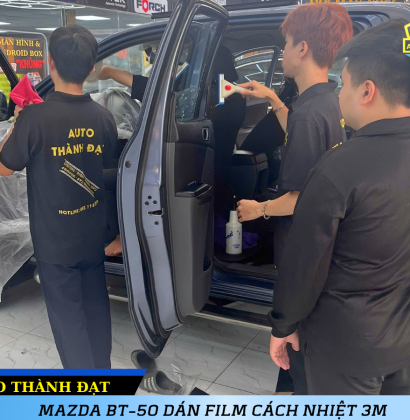 MAZDA BT-50 DÁN FILM CÁCH NHIỆT 3M