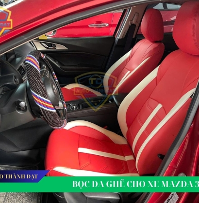 BỌC DA GHẾ CHO XE MAZDA 3 