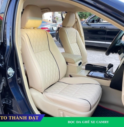 BỌC DA GHẾ XE CAMRY