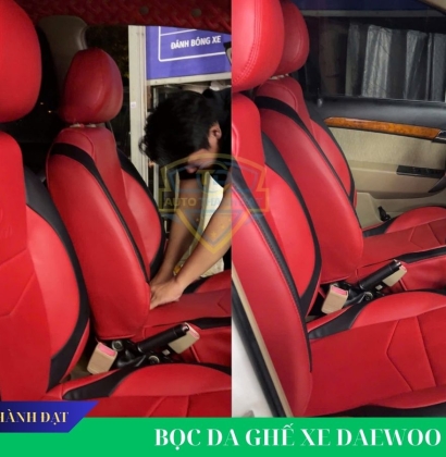 BỌC DA GHẾ XE DAEWOO