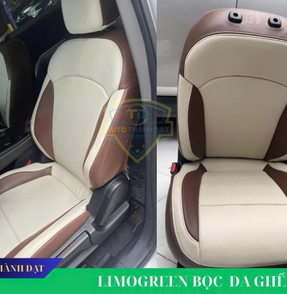 BỌC GHẾ DA LIMO GREEN