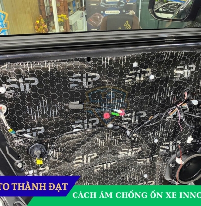 cách âm chống ồn xe INNOVA