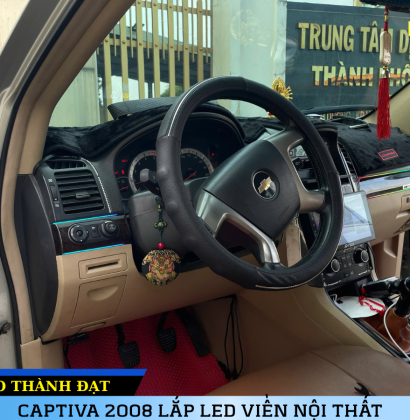 CAPTIVA 2008 LẮP LED VIỀN NỘI THẤT