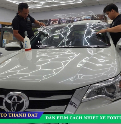 DÁN FILM CÁCH NHIỆT XE FORTUNER