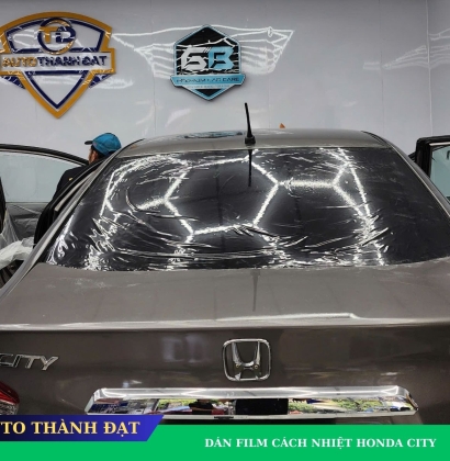 DÁN FILM CÁCH NHIỆT XE HONDA CITY