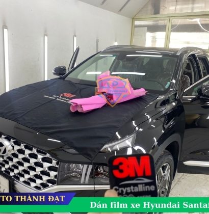 DÁN FILM CÁCH NHIỆT XE HYUNDAI SANTAFE