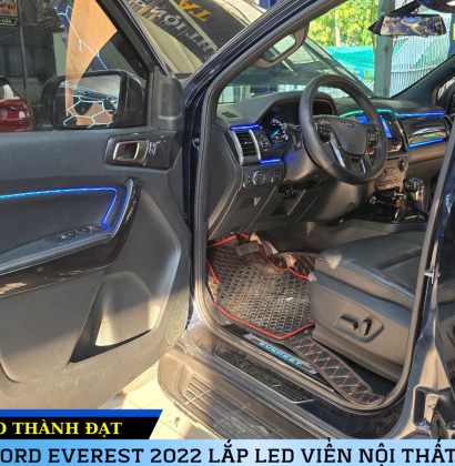 FORD EVEREST 2022 LẮP LED VIỀN NỘI THẤT