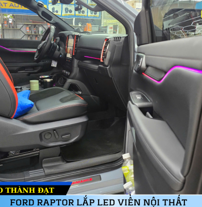 FORD RAPTOR LẮP LED VIỀN NỘI THẤT
