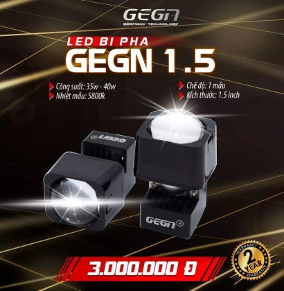 GEGN Z2 Đèn bi led mini 1.5 inch