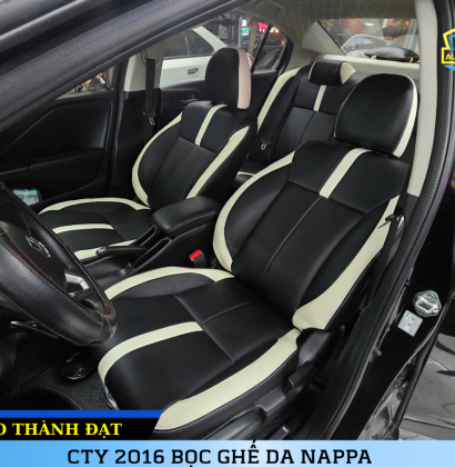 HONDA CITY 2016 BỌC GHẾ DA NAPPA