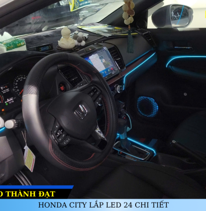HONDA CITY LẮP LED 24 CHI TIẾT
