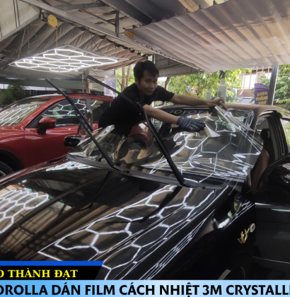 COROLLA-ĐEN Film CÁCH NHIỆT 3M CRYSTALLINE