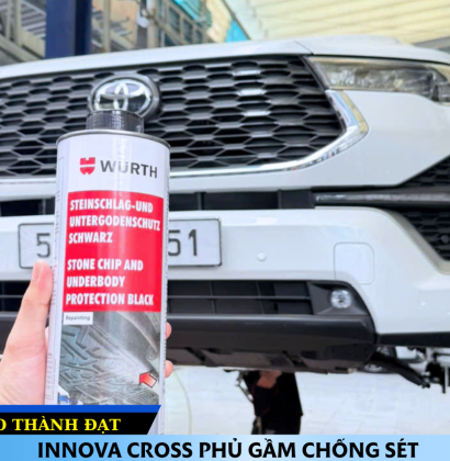 INNOVA CROSS TRẮNG PHỦ GẦM CHỐNG SÉT