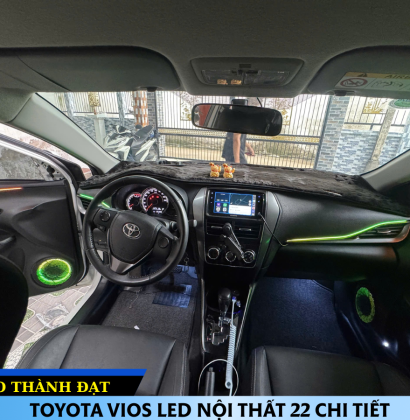 TOYOTA VIOS LED NỘI THẤT 22 CHI TIẾT