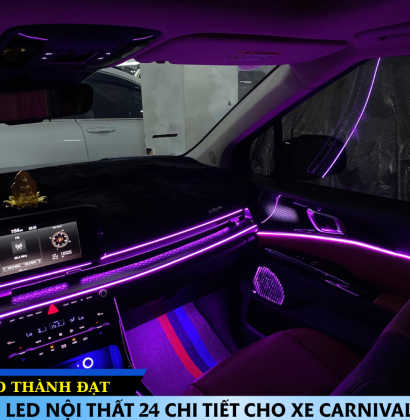 LED NỘI THẤT 24 CHI TIẾT CHO XE CARNIVAL