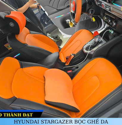 HYUNDAI STARGAZER BỌC GHẾ DA