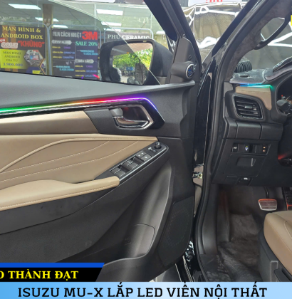 ISUZU MU-X LẮP LED VIỀN NỘI THẤT