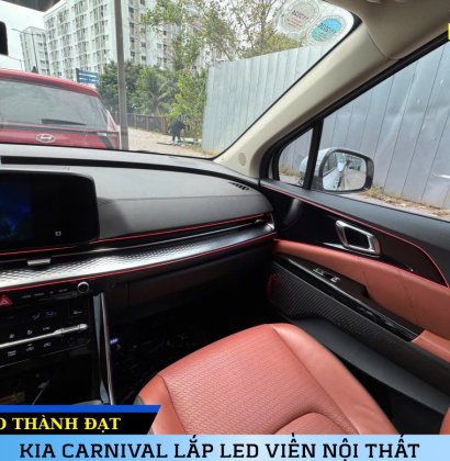 KIA CARNIVAL LẮP LED VIỀN NỘI THẤT