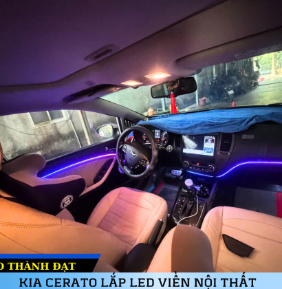 KIA CERATO LẮP LED VIỀN NỘI THẤT