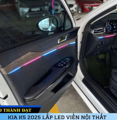 KIA K5 2025 LẮP LED VIỀN NỘI THẤT