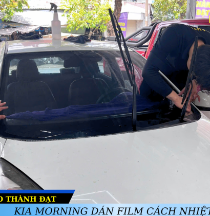 KIA MORNING DÁN FILM CÁCH NHIỆT 3M