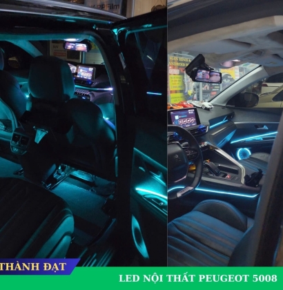 LED NỘI THẤT XE PEUGEOT 5008