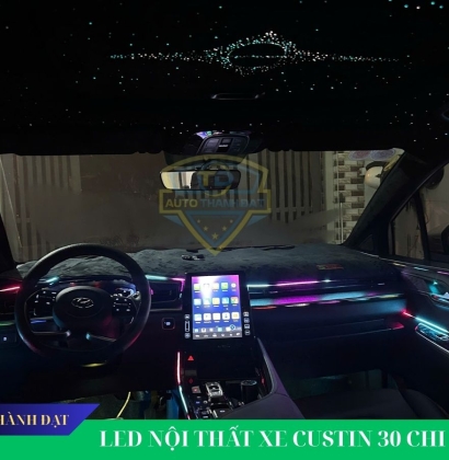 LED NỘI THẤT XE CUSTIN 30 CHI TIẾT