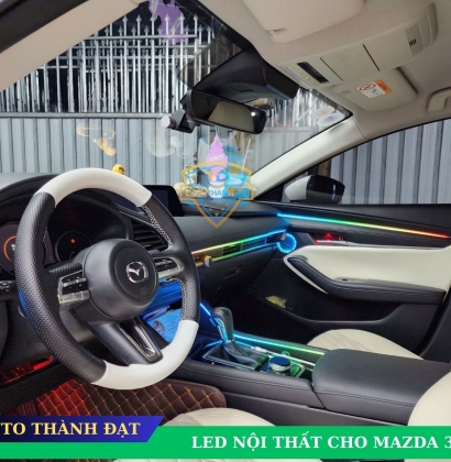 LED NỘI THẤT XE MAZDA 3