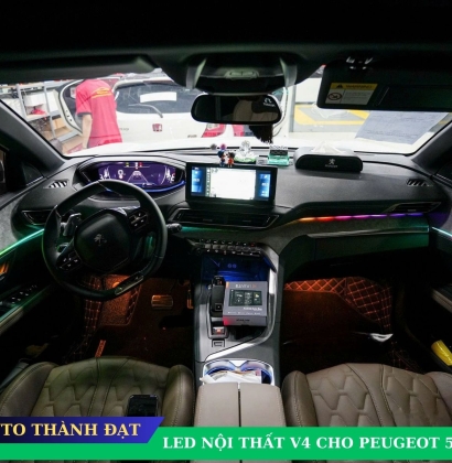 LED NỘI THẤT XE PEUGEOT 5008