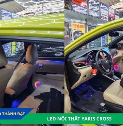 LED NỘI THẤT XE YARIS CROSS