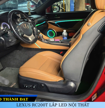 LEXUS RC200T LẮP LED NỘI THẤT