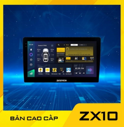 MÀN HÌNH ANDROID TRÊN ZESTECH ZX10 BẢN CAO CẤP