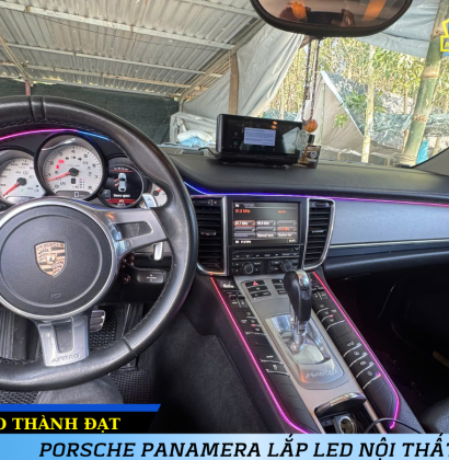 PORSCHE PANAMERA LẮP LED NỘI THẤT